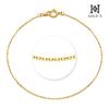 [Gold N] 14K Slimline Small Single-Line Bracelet