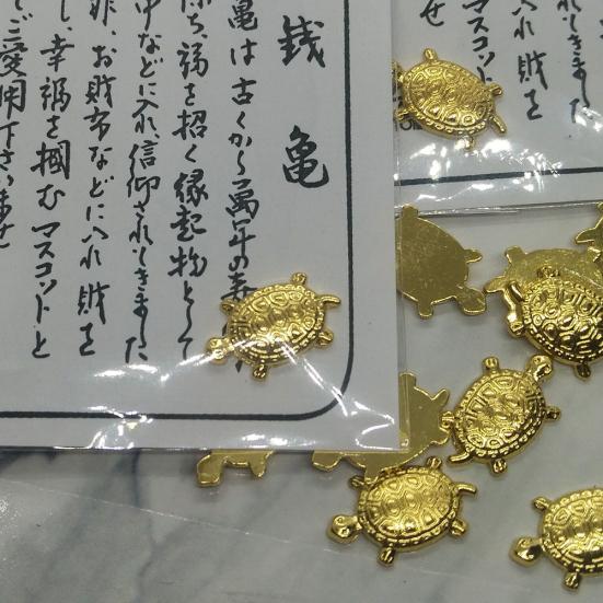 Японская денежная черепаха?Благословение Удача Ремесла Талисман Подарок Аксессуар Декор для кошелька