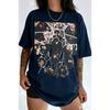 Stray Kids Graphic Print T-shirt Streetwear Oversized Y2k Hip Hop Short Sleeves Tee Shirt Casual Loose Harajuku Female Male Clothing