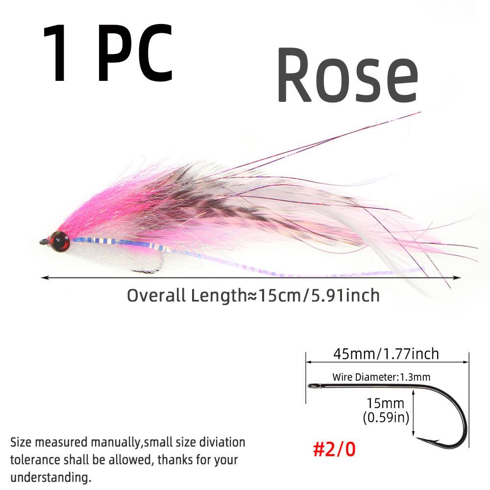 1шт #2/0 большой стример мушка для соленой воды гризли хакль мушки для крупной дичи лосось окунь щука форель голавль искусственные приманки