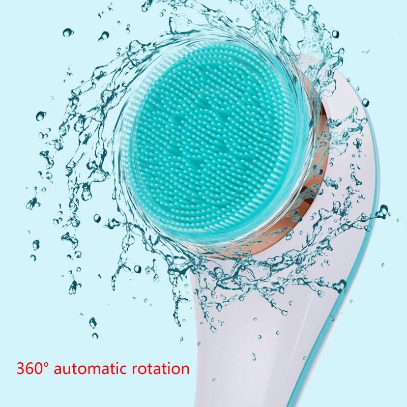 4 в 1 электрическая массажная щетка для чистки душа автоматический набор скрубберов для домашнего ухода прибор для чистки спины