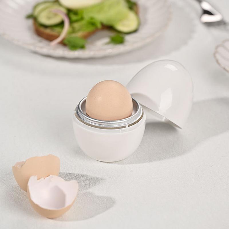 Микроволновая яйцеварка 4 ячейки Яйцеварка для микроволновки Яйцеварка для яиц вкрутую Микроволновая яйцеварка Пароварка для яиц Приготовление