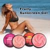 Фруктовый гель для загараИнтенсивный гель для загара Гель для загара для солярия Стойкий водостойкий для потрясающего загара для тела и лица100 г
