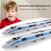 Child Simulation Sound And Light High-speed Rail Toy Alloy Model For Boys Realistic Design And Durable Material