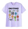 Забавная футболка с мемом OnlyFans для мужчин и женщин, юмористическая, с круглым вырезом, с коротким рукавом, в стиле ретро, ​​из высококачественного хлопка.