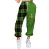 Women's Casual Fashion Christmas Printed Casual Sweatpants Elastic Waist Drawstring Pants