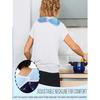 Rehabilitation bib for the elderly, anti fouling dietary cloth, adjustable, with pockets, food receiving, elderly care, meal assistance