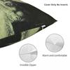 Edwardian Rabbit Lady Fox Gentleman Square Pillowcase Polyester Linen Velvet Zip Decor Throw Pillow Case Car Cushion Cover 18"