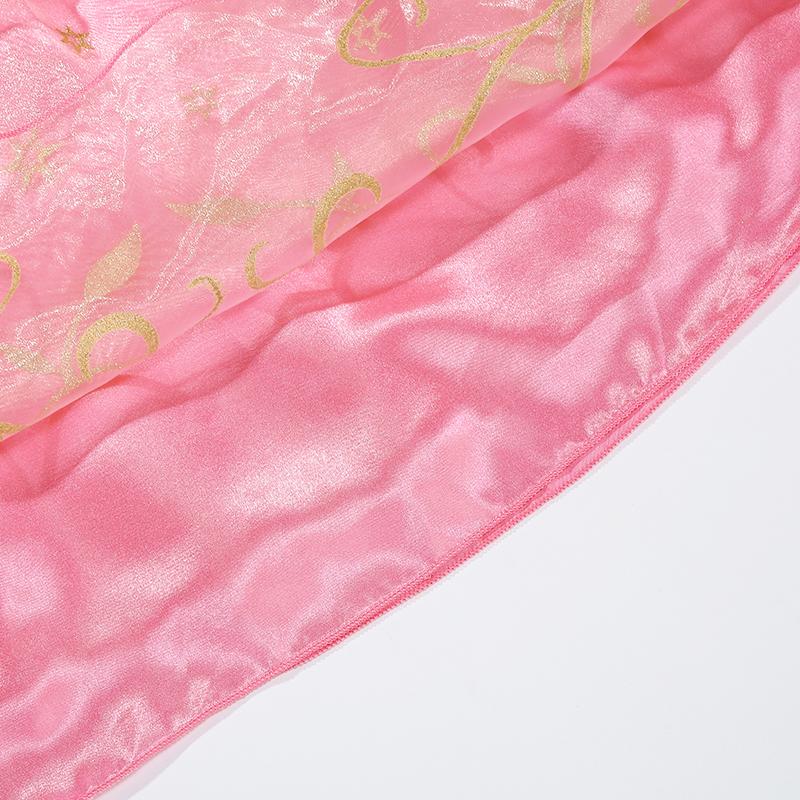Девочки Аврора Принцесса Платье Девочки Розовое Нарядное День Рождения Костюм Спящей Красавицы Маскарад Карнавал Косплей Наряжаться