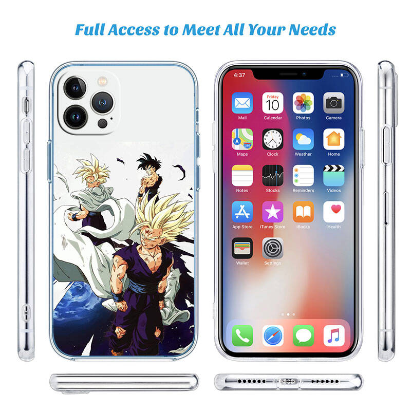 MH47 Dragon Ball Gohan Case for Motorola E7 G6 G7 G8 G9 Plus Power Play G10 G20 G04 E30 E40 E22 E20 E13 E15 G22 G23 G05 G75 G35 G55