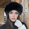 Artificial Hair Band Elastic Imitation Fox Fur Headband Wide Edge Design No Dome Coldproof Winter Hair Tie