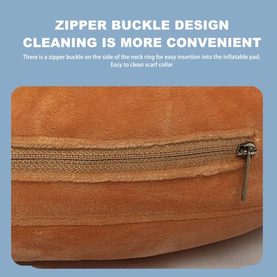 Надувной ошейник для домашних животных, регулируемый ошейник для собак после операции, восстановление, ошейник-пончик, против укусов, против вылизывания, мягкий конус для домашних животных, для швов, ран, сыпи