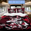 Chic Thorn Angel Pattern Bedding,Quilt Set Quilt Cover Pillowcase Home Birthday Gift (1*duvet cover+2*pillowcase,without core)ZSJT0917133