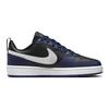 Nike Court Borough Low 2 GS Midnight Navy Black Kids Sneakers Blue Dark-Purple-Dust White BQ5448-404