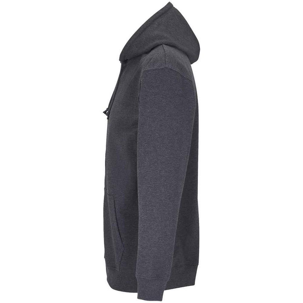 SOLS Толстовка на молнии с капюшоном унисекс для взрослых Carter Marl