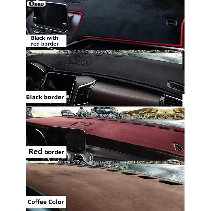 High Quality for Citroen C3 C4 Aircross 2017~ Car Dashboard Cover Mat Sun Shade Avoid Light Pad Carpets Anti-UV Interior