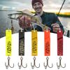 5Pcs Artificial Baits with Treble Hook Vibrant Colors Compact Design Portable Spinners Spoon Lures Fishing Tackle