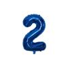 32-Inch US Number Birthday Party Balloons - Individual Aluminum Film