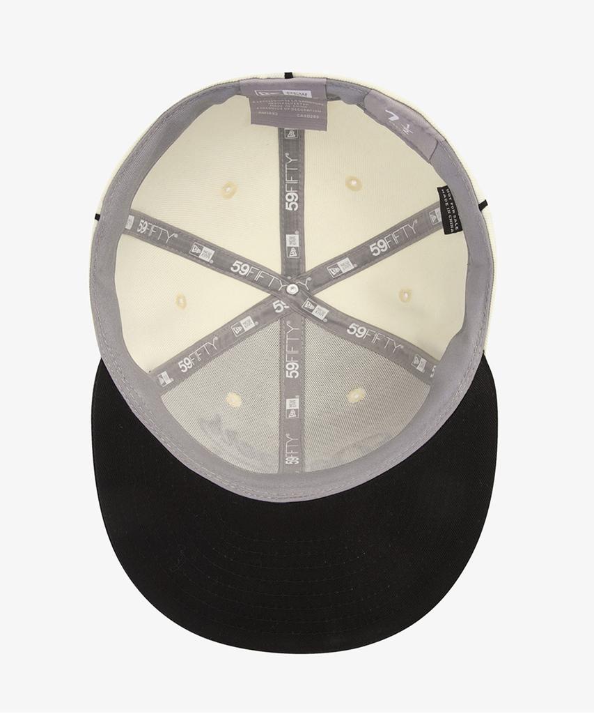 NEW ERA 5950 Piping Script Losdod C Whi