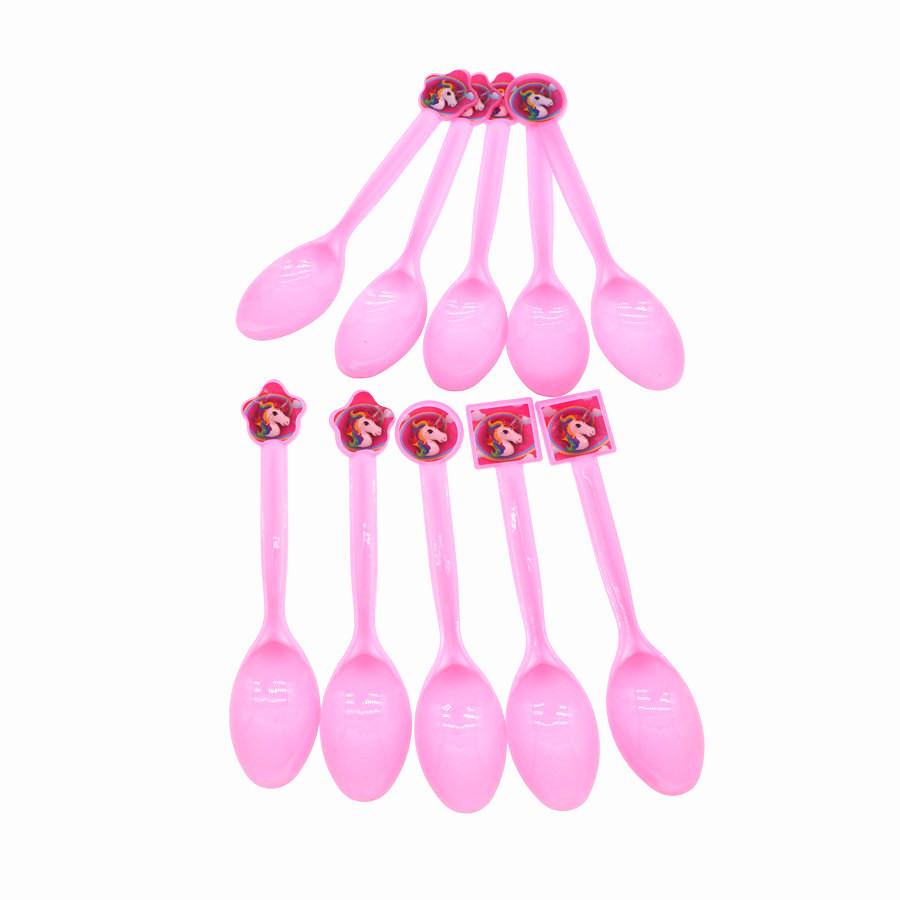 Волшебный Единорог Детские Товары для Дня Рождения с Красочными Тарелками, Стаканами и Баннерами