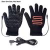 Thickened Electric Heating Gloves Touchscreen Hand Warming Gloves Touchscreen Gloves  Winter