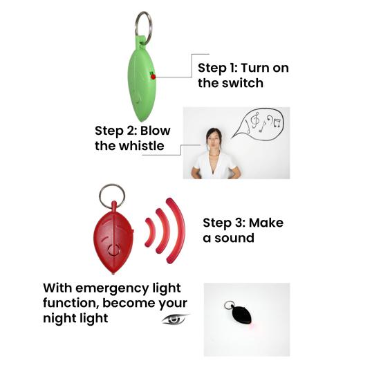 2 шт., водонепроницаемый беспроводной свисток в форме листа, пульт дистанционного управления, мигающий трекер ключей, портативный локатор ключей, брелок, устройство против потери ключей