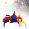 Clown Hat Costume Props Halloween Cosplay for Women Men Funny Fancy Dress Head Gear Headwear