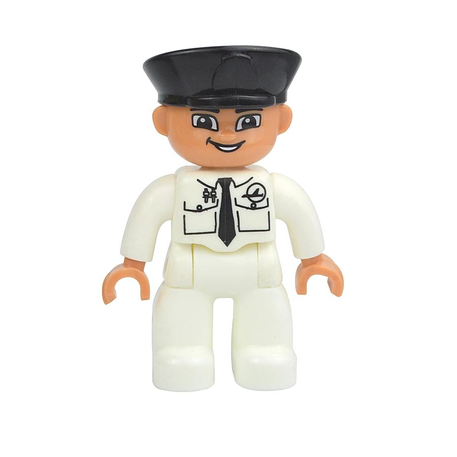 404 Dot Большой размер базовой плиты кирпич большой размер плиты строительный блок напольные аксессуары Leduo частицы совместимый большой животное