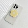 Clear Flower Folding Expandable Mobile Phone Grip Holder Socket Pocket Support For IPhone 16 Finger Ring Griptok Expanding Stand