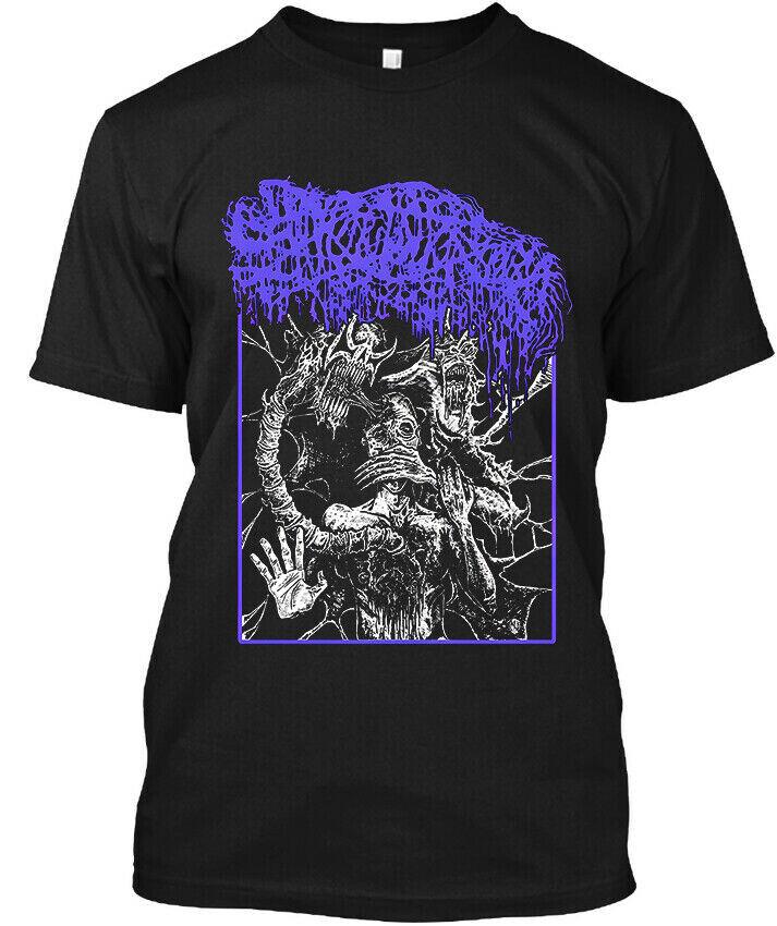 Новая футболка с бирками Sanguisugabogg Американская группа Death Metal Музыкальное искусство Винтажная футболка Унисекс футболка