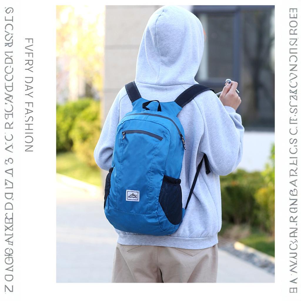 Ультралегкий уличный походный велосипедный дорожный рюкзак, фитнес-сумка, водонепроницаемая сумка, маленький складной рюкзак, сумка для хранения