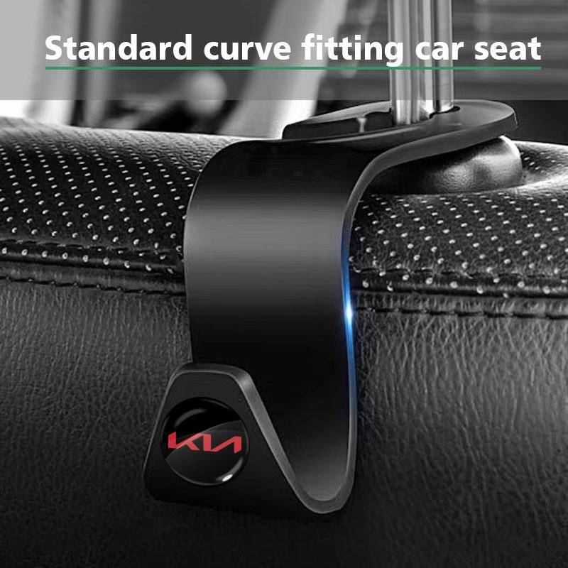 Универсальный крючок на спинку автокресла, портативная вешалка-держатель для хранения в салоне, для KIA Sportage Ceed Rio 3 4 Picanto Soul Forte