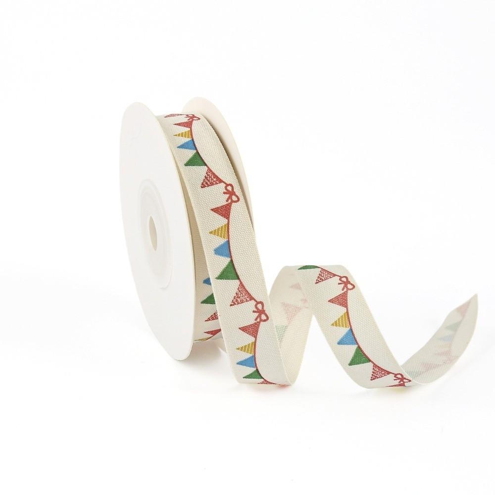 10 Yards Christmas Ribbon Christmas Print Christmas Craft Ribbon Holiday Decoration