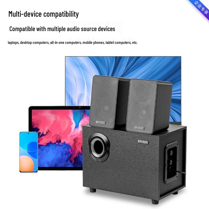 Lenovo Проводные настольные колонки A302 с сабвуфером