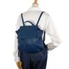 BOTTEGAVENETA Intrecciato Backpack Daypack Blue Calfskin Women Used