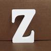 White Wooden Letter & Number Ornaments Home Wedding Decor Photo Shooting Props