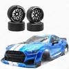 4 Parts 1: 7 Skala RC Car Tire Spare Modification High -performance Set on Road for