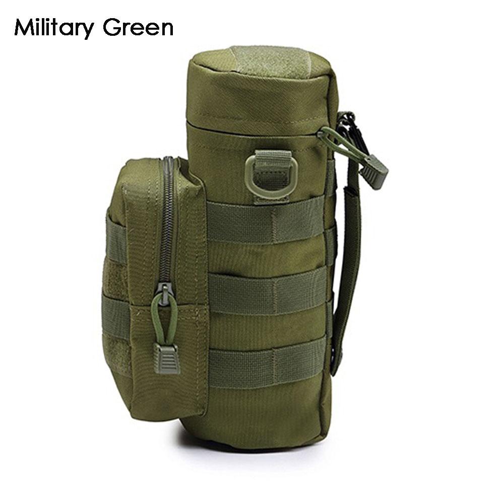 Сумка для бутылок с водой для занятий спортом на открытом воздухе, камуфляжный держатель для бутылок с водой с системой Molle, тактический держатель для чайника.