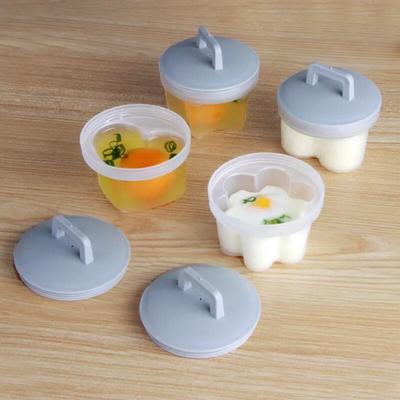 4 шт./набор ПП кухонная пароварка для яиц креативная в форме сердца круглая в форме цветка в форме звезды для приготовления вареных и паровых яиц