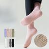 Yoga Socks, Women's Pure Cotton Summer Mid-calf Fitness Dance Professional Pilates Anti-slip Sports Boneless Floor Socks
