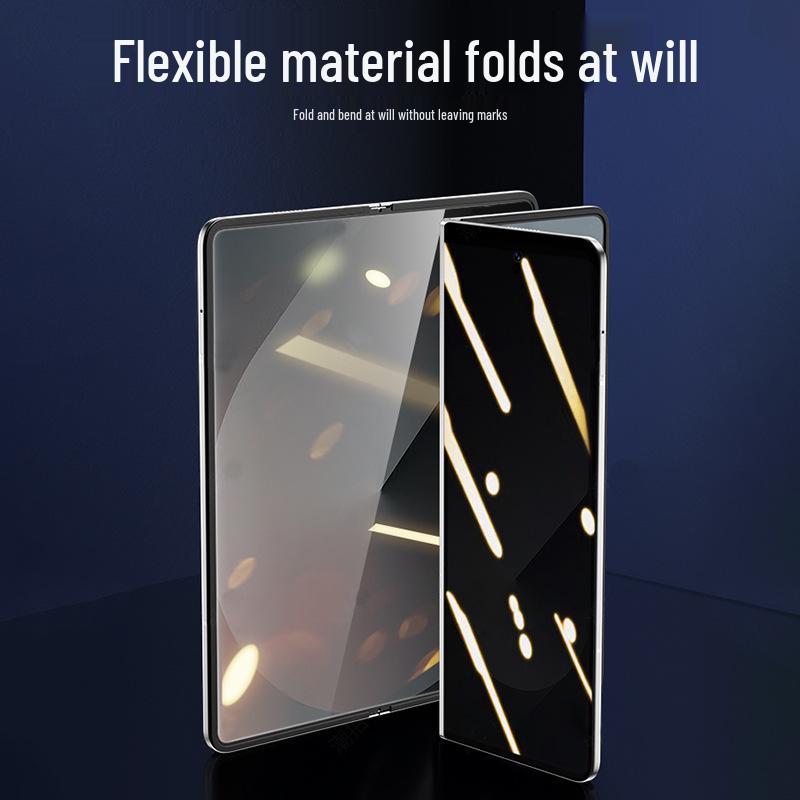 Закаленное стекло для Samsung Z Fold & Flip: Полный экран, Анти-шпион для Z Fold7/6/5/4 и Z Flip7.