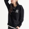 New MLB Base Logo Sweatshirts Unisex Black 3AMTB0121-50BKS