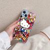 H-Hello Kitty For IPhone 14 13 12 Mini 11 Pro XS Max X XR 14 Plus Tempered Glass Cover