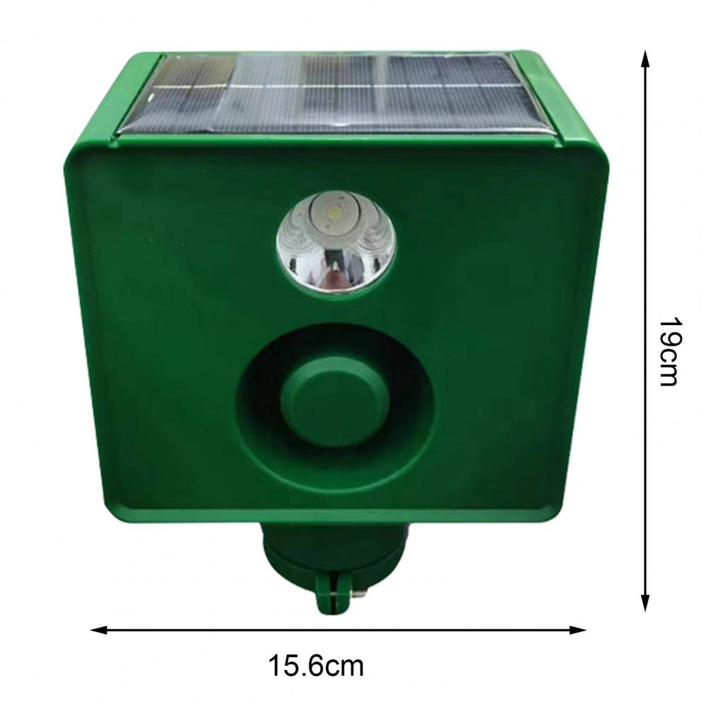 Beast Repellent Light Solar Warning Lights With Loud Volume Weather-Resistant Animal Repellent Light For Farm Field Courtyard