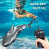 2.4GHz Remote Control Shark Toy Summer Outdoor Pool Lake Pond Bathtub