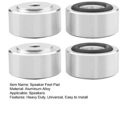 4 шт., шипы для динамика, подставка, ножки, алюминиевый сплав, HiFi динамик, амортизатор, редуктор резонанса