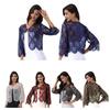 Women Ladies Sequin Lace Bolero Shrug Cardigan Top Wedding Party Dress Accessories
