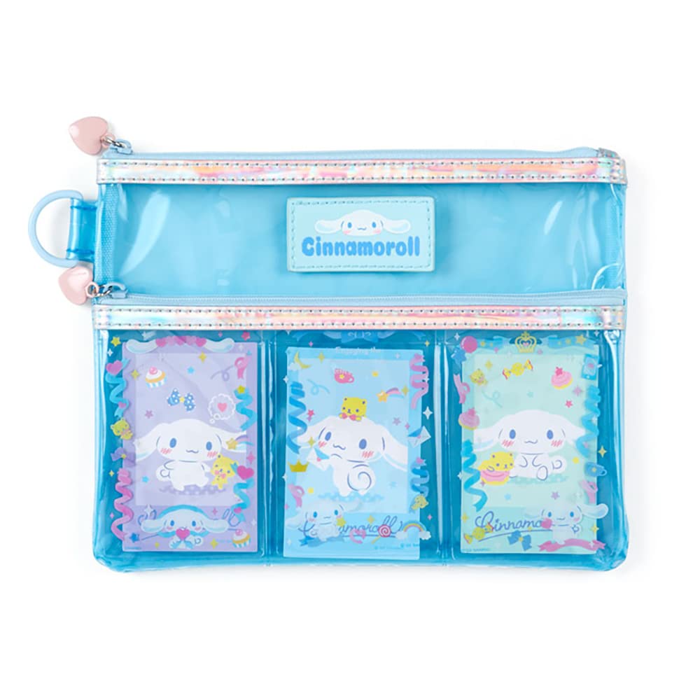 Sanrio Мешочек Cinnamoroll с 3 карточками и 3 прозрачными листами 931471 2-х слойный (милая настройка)