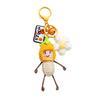 Head Persimmon Peanut Toy Craft Felt Keyring Featuring Small Decorate Pendant