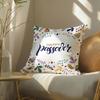 Passover Cushion Cover Soft Short Plush Pillow Cover Smooth Cozy Texture Aesthetic Cushion Case Home Decor